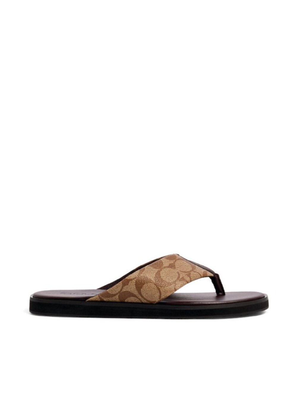 Coach Monogram Men’s Boutique Signature Flip Flop Sandal G4921 Size 11D
